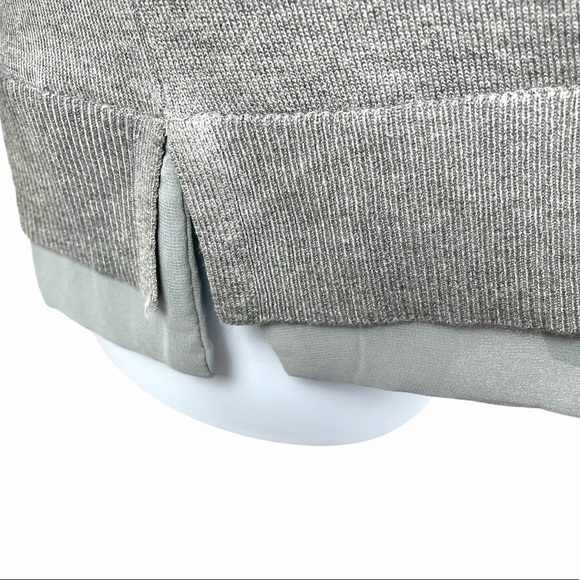 Lane Bryant Gray V Neck Lightweight Pullover Sweater - Picture 9 of 12